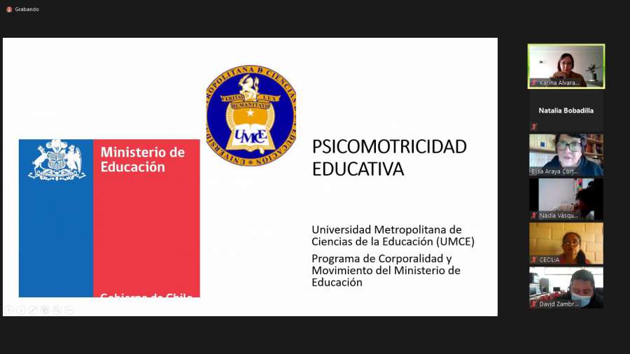 Profesores/as de la Región Metropolitana y Valparaíso participaron en jornada inicial de proyecto de psicomotricidad educativa UMCE-Mineduc
